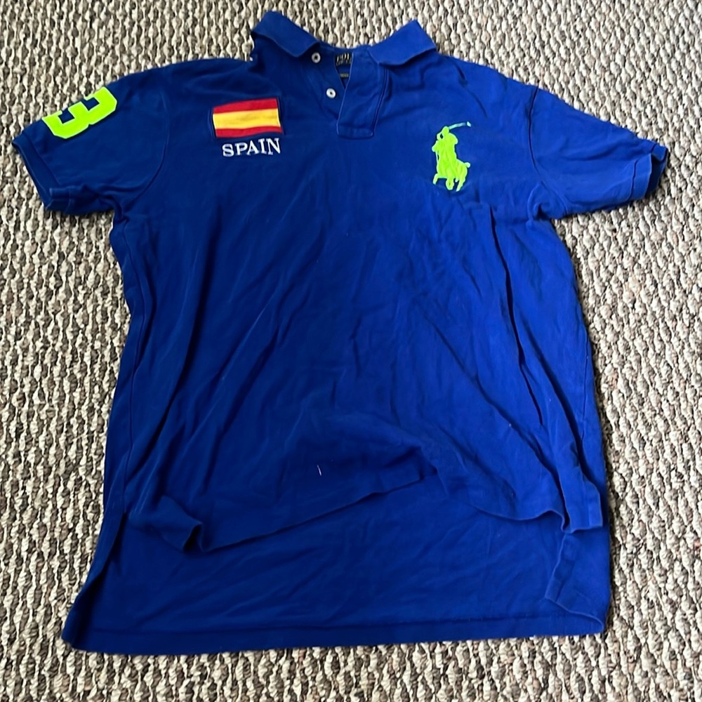 Polo Ralph Lauren blue Spain polo